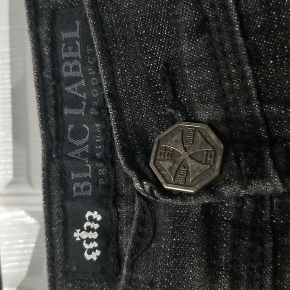 RARE- Blac Label Black Jeans - Picture 6 of 10